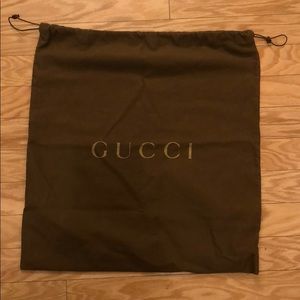 Dust bag from Gucci